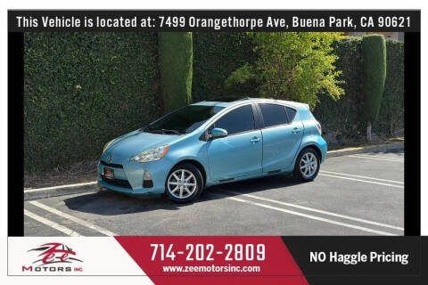 2012 Toyota Prius c