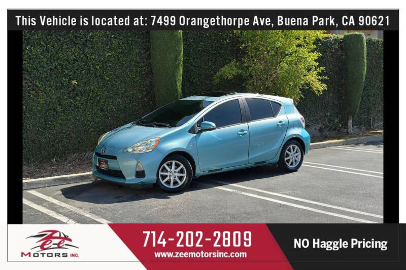 2012 Toyota Prius c