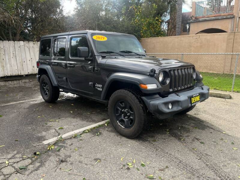 2019 Jeep Wrangler Unlimited for sale at Devine Auto Sales in Modesto CA