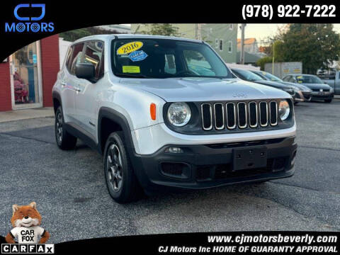 2016 Jeep Renegade for sale at CJ Motors Inc. in Beverly MA