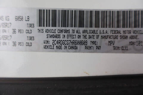 2017 Dodge Grand Caravan SXT