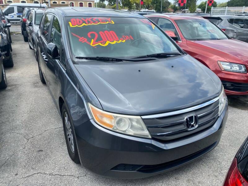 2012 Honda Odyssey for sale at America Auto Wholesale Inc in Miami FL