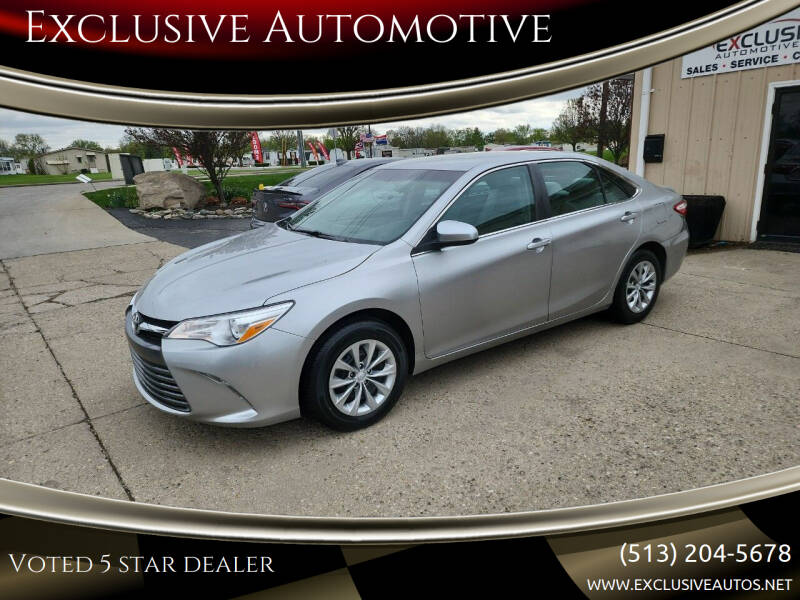 2017 Toyota Camry for sale at Exclusive Automotive in West Chester OH