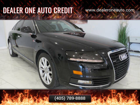 2009 Audi A6 for sale at Dealer One Auto Credit in Oklahoma City OK