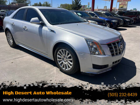 2012 Cadillac CTS for sale at High Desert Auto Wholesale in Albuquerque NM