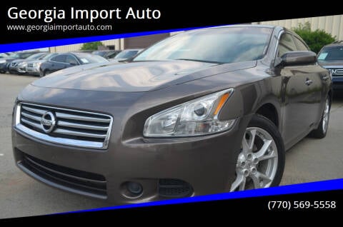 2013 Nissan Maxima for sale at Georgia Import Auto in Alpharetta GA