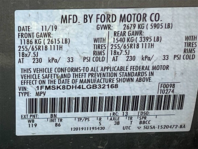 2020 Ford Explorer XLT