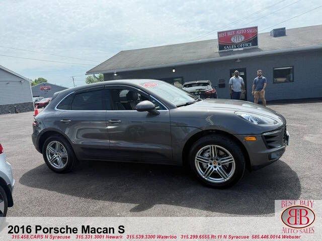 Dk. Gray 2016 Porsche Macan S AWD S 4dr SUV 2