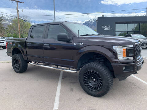 2018 Ford F-150 for sale at Berge Auto in Orem UT