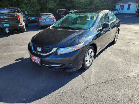 2013 Honda Civic for sale at AUTO CONNECTION LLC in Springfield VT