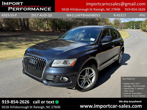 2017 Audi Q5 for sale at Import Performance Sales in Raleigh NC