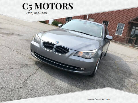 2009 BMW 5 Series for sale at C5 Motors in Marietta GA
