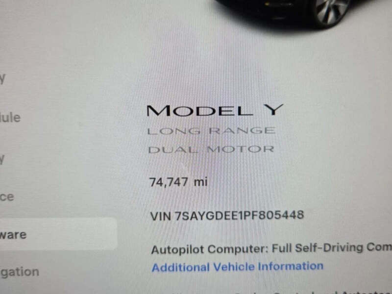 2023 Tesla Model Y Long Range
