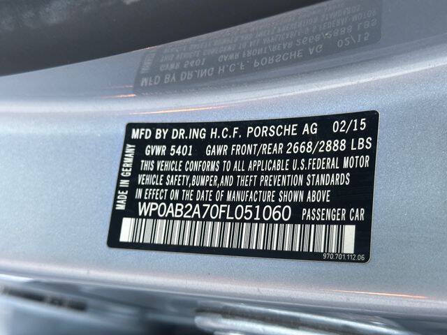 2015 Porsche Panamera 4S