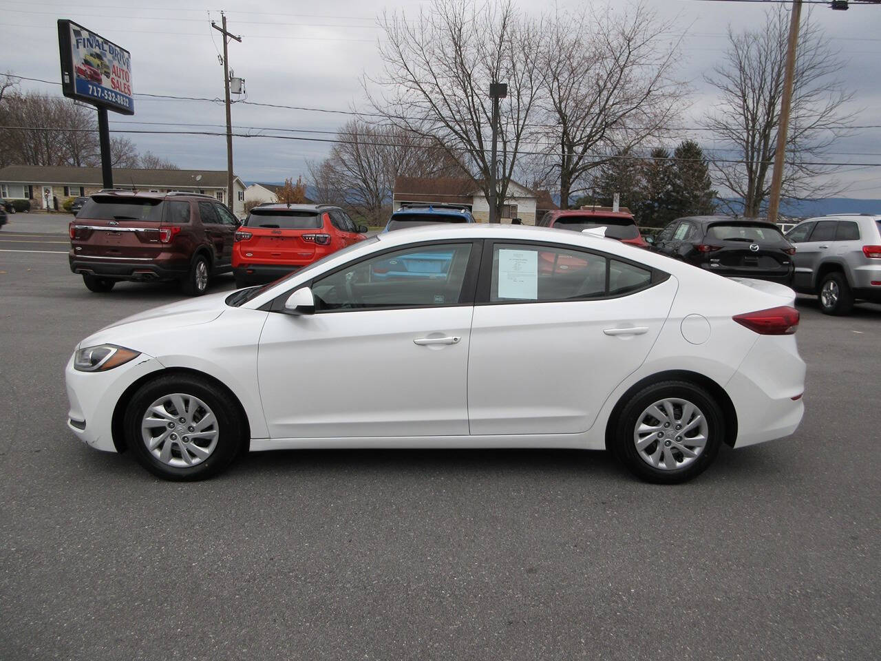 2017 Hyundai ELANTRA for sale at FINAL DRIVE AUTO SALES INC in Shippensburg, PA