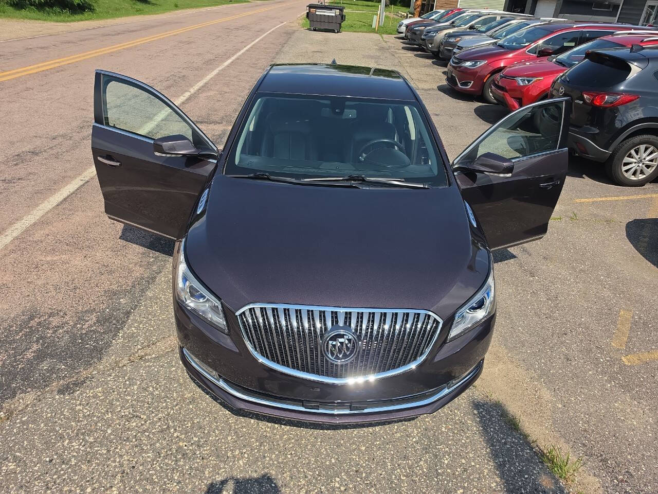 Purple 2015 Buick LaCrosse Leather Leather 4dr Sedan 19