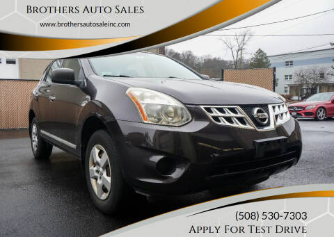 2013 Nissan Rogue for sale at Brothers Auto Sales in Wrentham MA