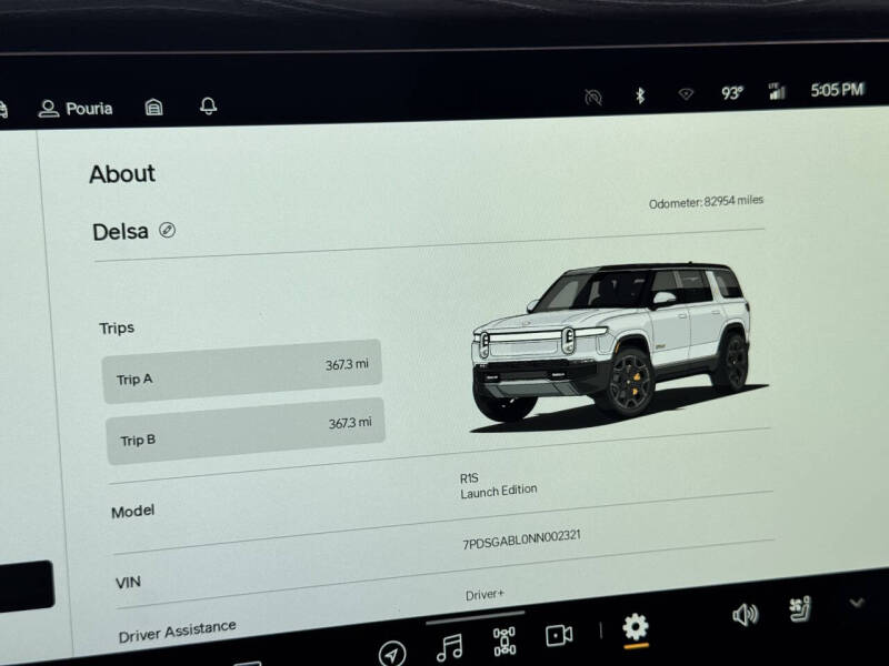 2022 Rivian R1S Launch Edition