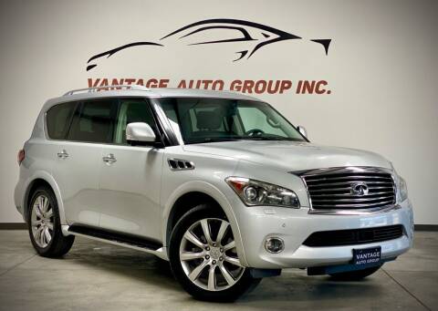 2012 Infiniti QX56 for sale at Vantage Auto Group Inc in Fresno CA