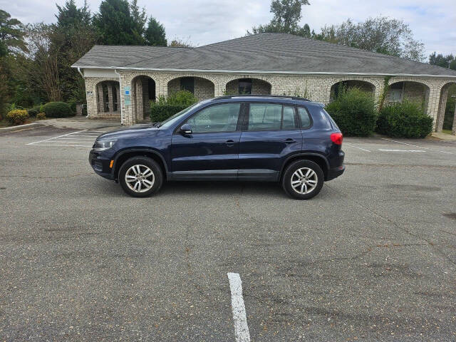 2016 Volkswagen Tiguan for sale at MT CAR SALES INC in Goldsboro, NC