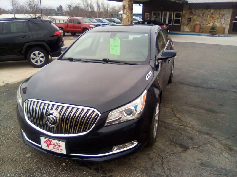 2016 Buick LaCrosse for sale at Four Guys Auto in Cedar Rapids IA