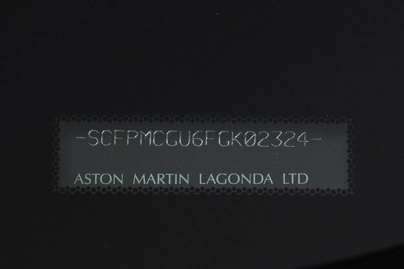 2015 Aston Martin Vanquish Volante