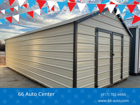 2023 DERKSEN PORTABLE BUILDING 12 x 24 (PRE-OWNED) for sale at 66 Auto Center in Joplin MO