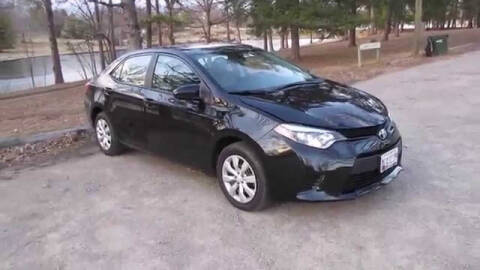 2014 Toyota Corolla for sale at ATLANTIC MOTORS GP LLC in Houston TX