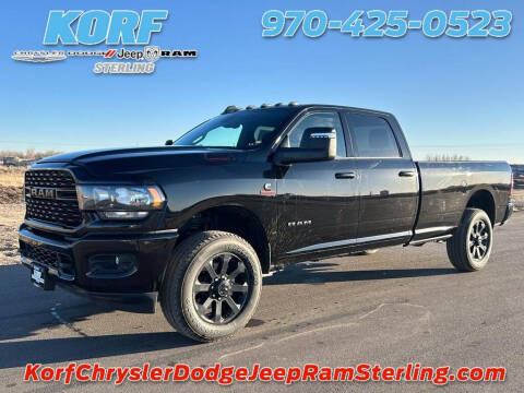 2024 RAM 3500 for sale at Tony Peckham @ Korf Motors in Sterling CO