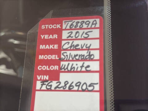 2015 Chevrolet Silverado 1500