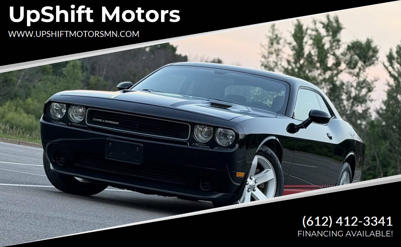 Black 2012 Dodge Challenger SXT SXT 2dr Coupe 1