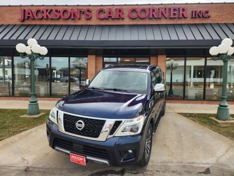 2020 Nissan Armada for sale at Jacksons Car Corner Inc in Hastings NE