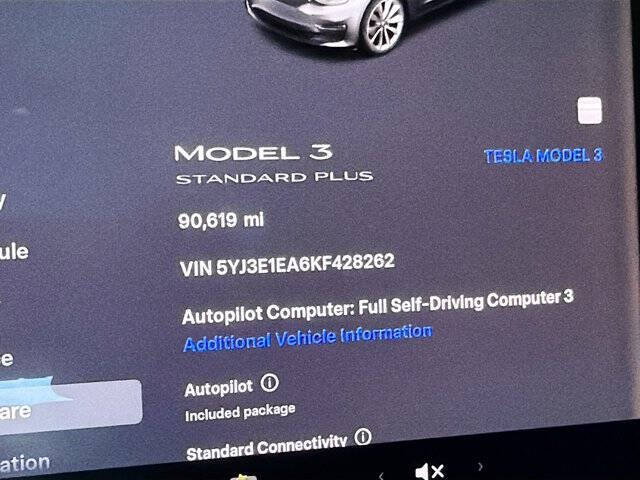 2019 Tesla Model 3 Standard Range Plus