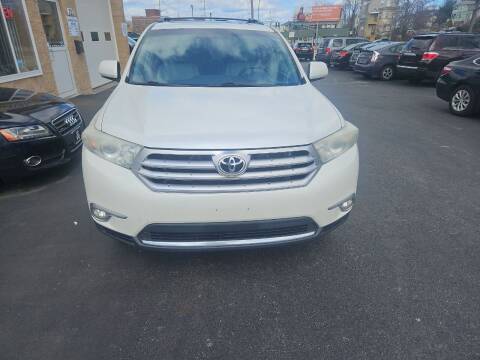 2012 Toyota Highlander for sale at sharp auto center in Worcester MA