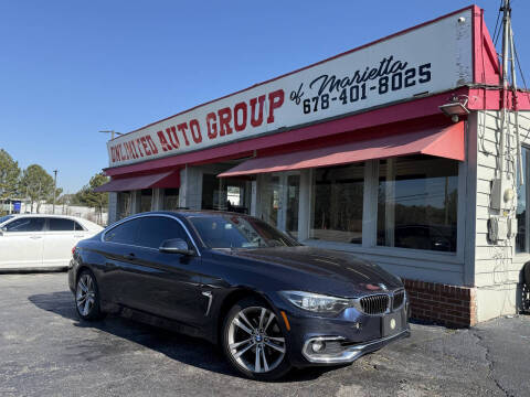 2018 BMW 4 Series for sale at Unlimited Auto Group of Marietta in Marietta GA