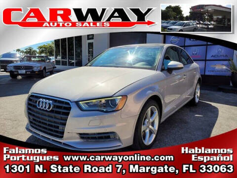 2015 Audi A3 for sale at CARWAY Auto Sales in Margate FL