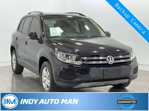 2016 Volkswagen Tiguan for sale at INDY AUTO MAN in Indianapolis IN