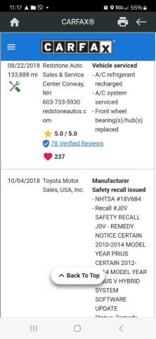 2011 Toyota Prius One