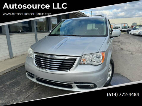 2012 Chrysler Town and Country for sale at Autosource LLC in Columbus OH