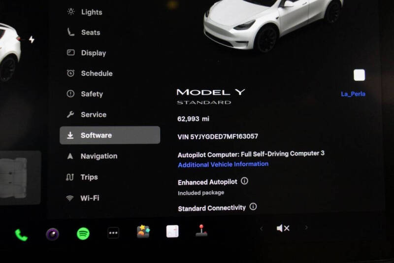 2021 Tesla Model Y Standard Range