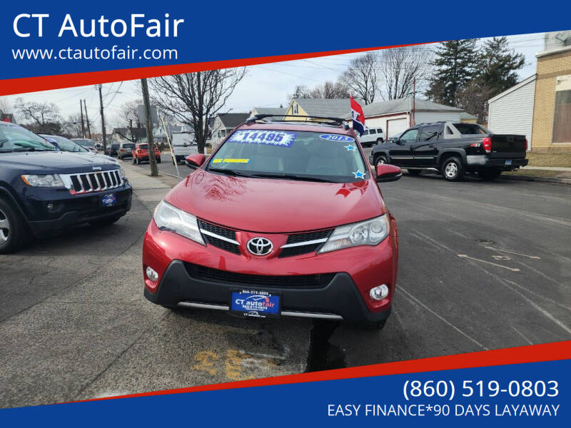 2013 Toyota RAV4 for sale at CT AutoFair in West Hartford CT