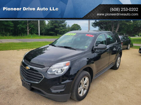 2017 Chevrolet Equinox for sale at Pioneer Drive Auto LLc in Wisconsin Dells WI