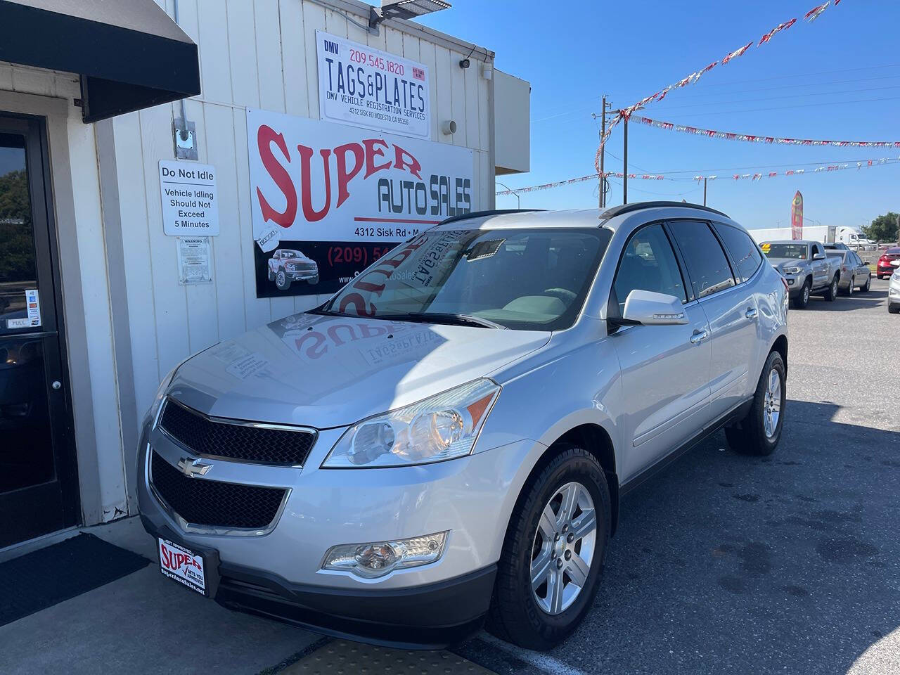 2012 Chevrolet Traverse for sale at Super Auto Sales Modesto in Modesto, CA