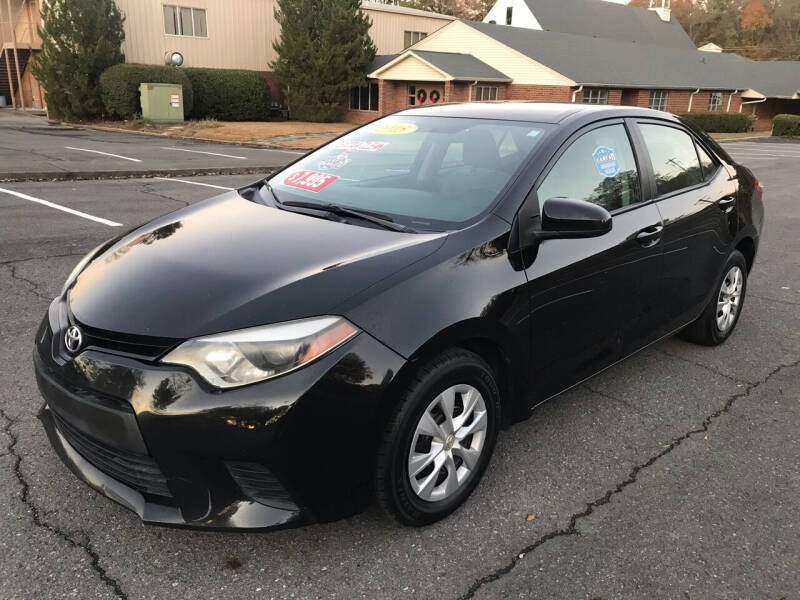 2015 Toyota Corolla for sale at Global Imports of Dalton LLC in Dalton GA