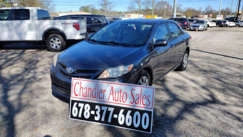 2011 Toyota Corolla for sale at Chandler Auto Sales - ABC Rent A Car in Lawrenceville GA