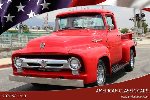 1956 Ford F-100 for sale at American Classic Cars in La Verne CA