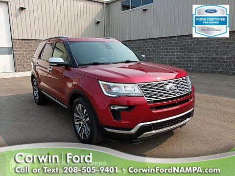 2018 Ford Explorer Platinum