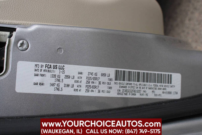 2015 Dodge Grand Caravan SXT