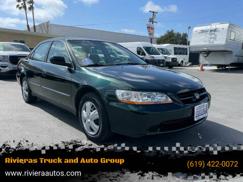 1999 Honda Accord for sale at Rivieras Truck and Auto Group in Chula Vista CA