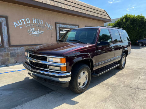 1997 Chevrolet Tahoe for sale at Auto Hub, Inc. in Anaheim CA